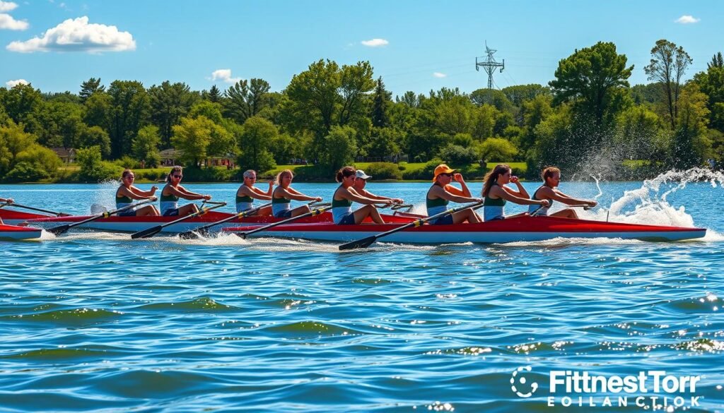 Summer sports rowing